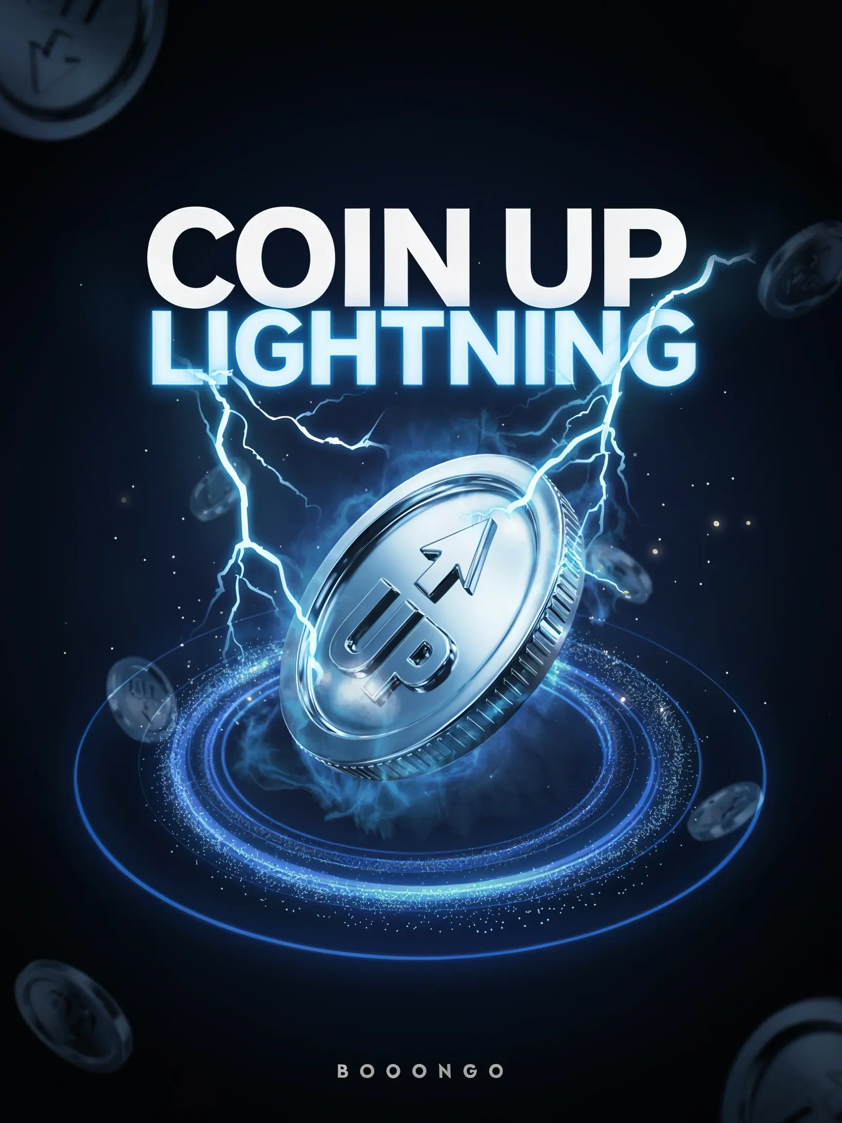 Coin Up: Lightning pokie title screen