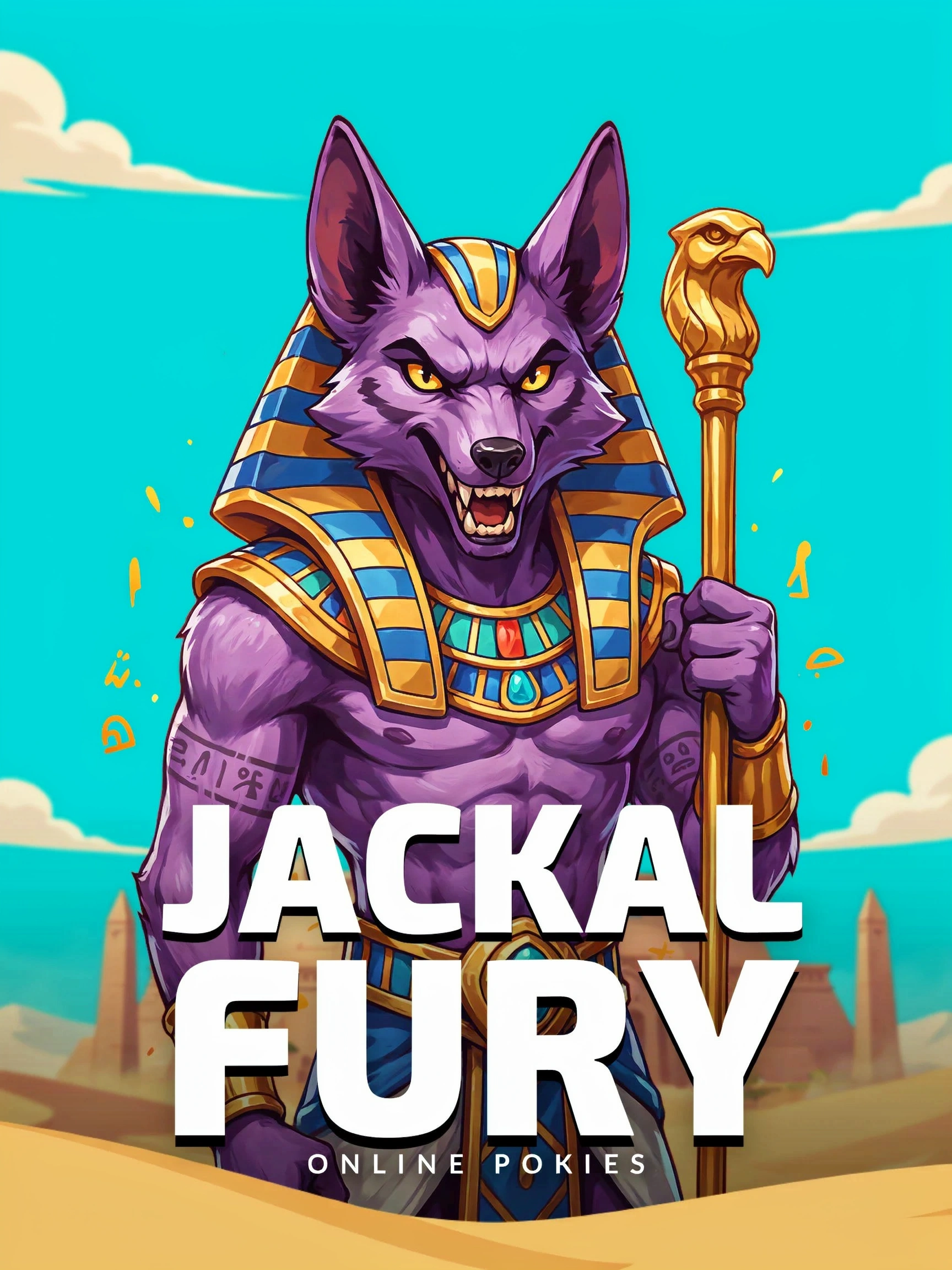 Anubis Rage pokie cover art