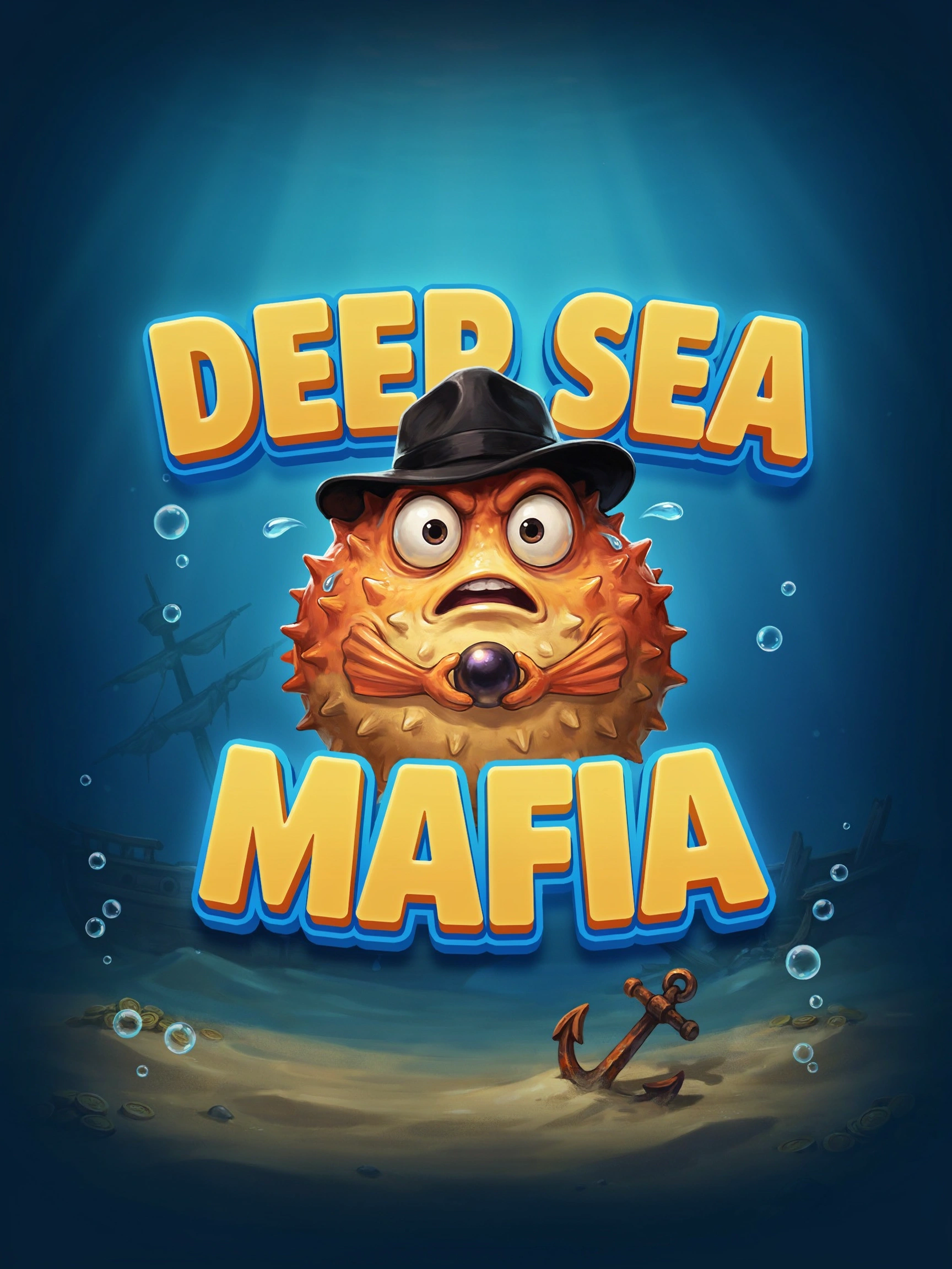 Screenshot of the Deep Sea Mafia pokie